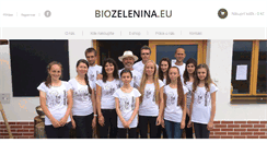 Desktop Screenshot of biozelenina.eu